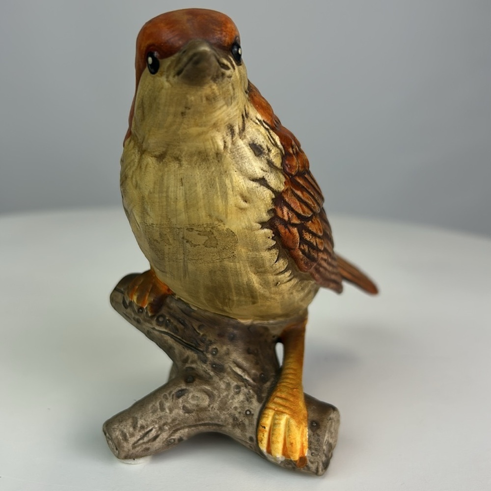 Nightingale “Nachtigall” German Ceramic figurine Bird